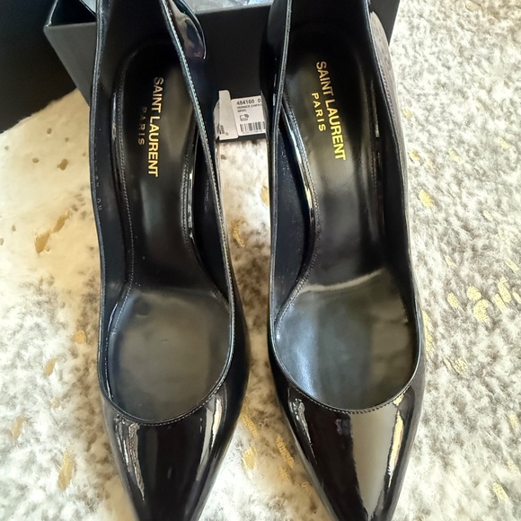 New Saint Laurent Opyum Pumps 40.5 - Picture 4 of 8